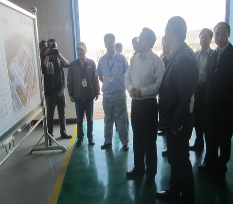 青海省副省長馬順清一行至能高調研指導工作(圖1) 青海省副省長馬順清一行至能高調研指導工作(圖1)